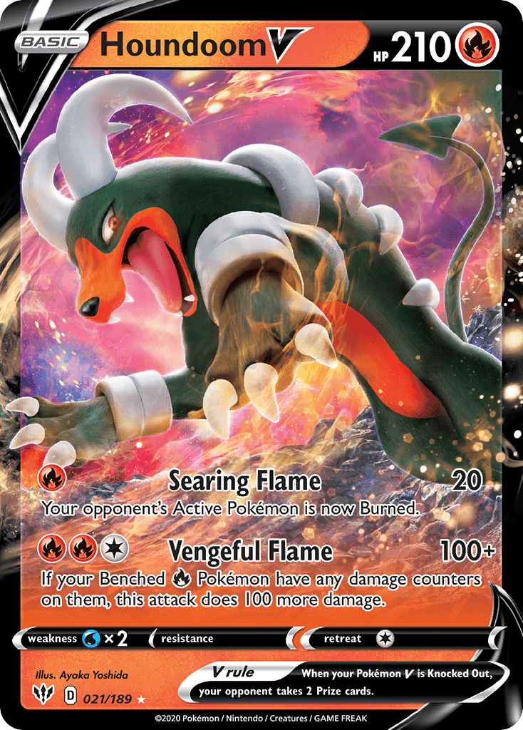 Houndoom V SWSH3-21