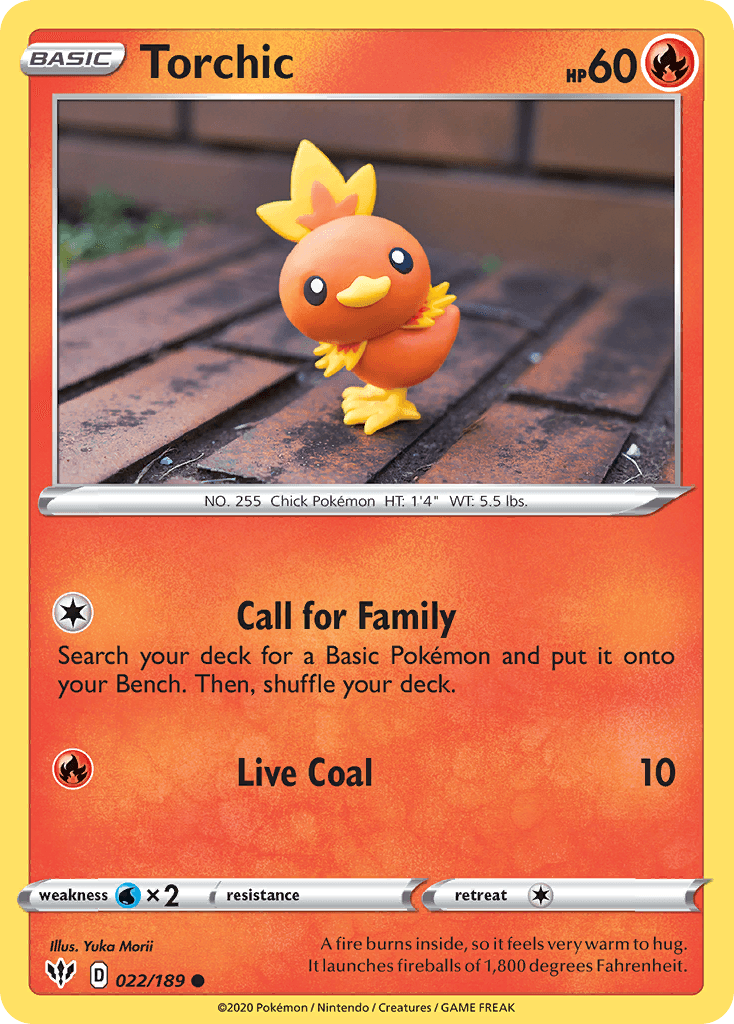 Torchic SWSH3-22