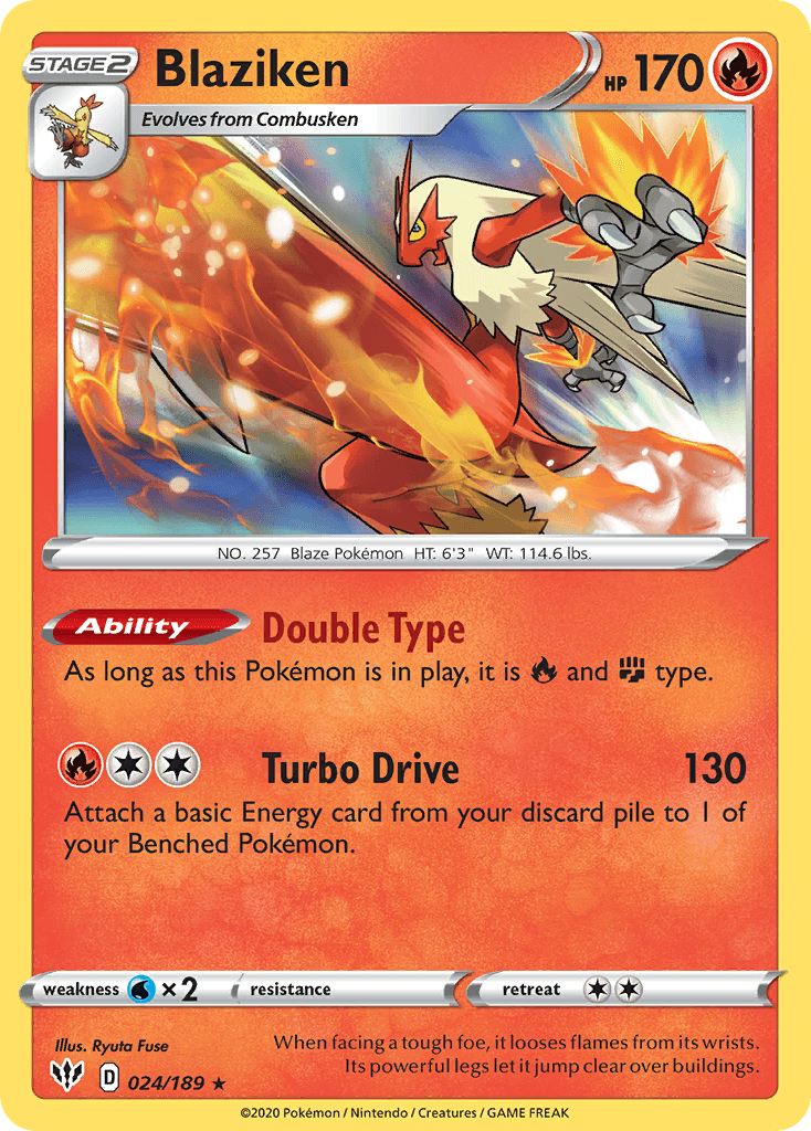 Blaziken SWSH3-24