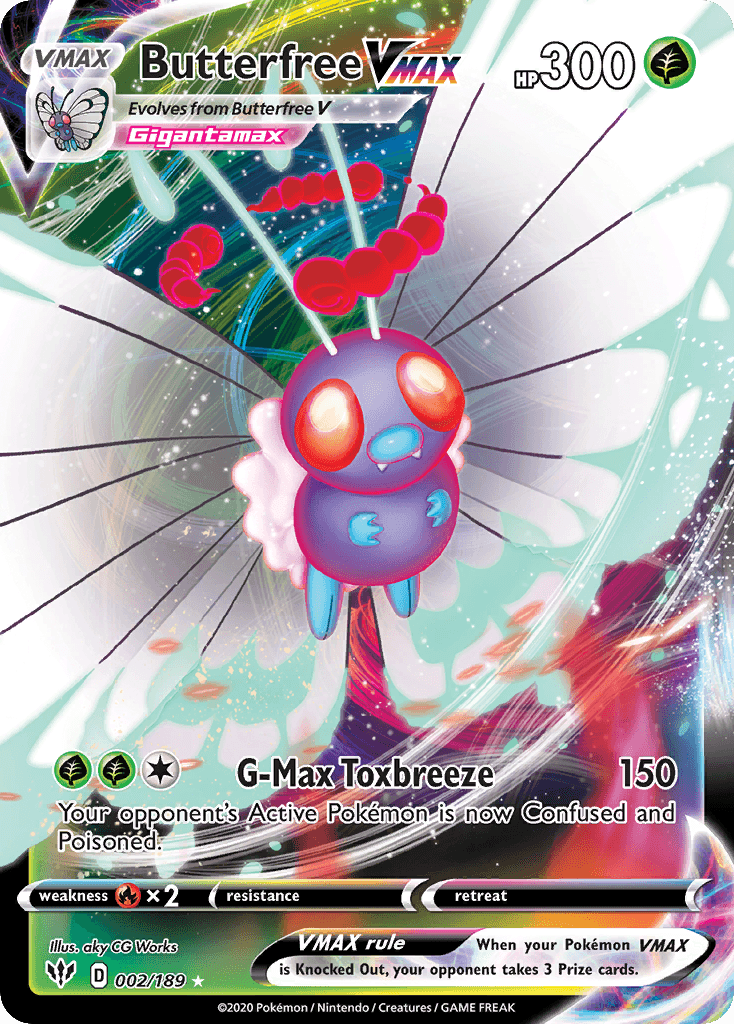 Butterfree VMAX SWSH3-2