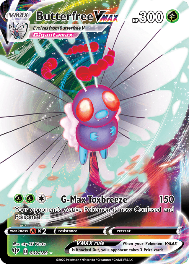 Butterfree VMAX SWSH3-2