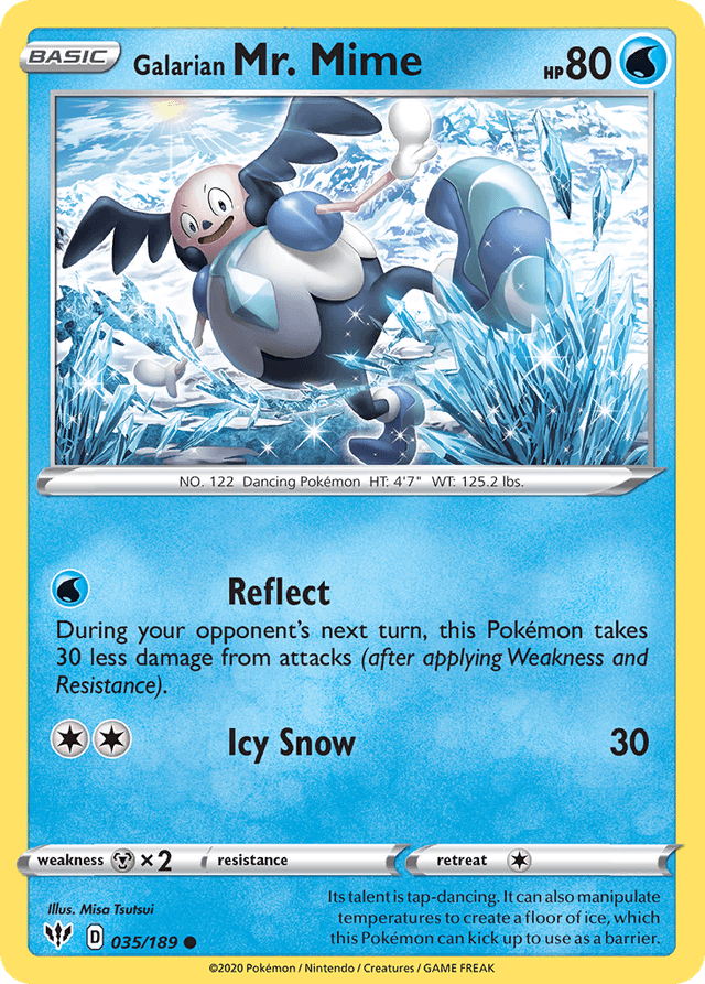 Galarian Mr. Mime SWSH3-35