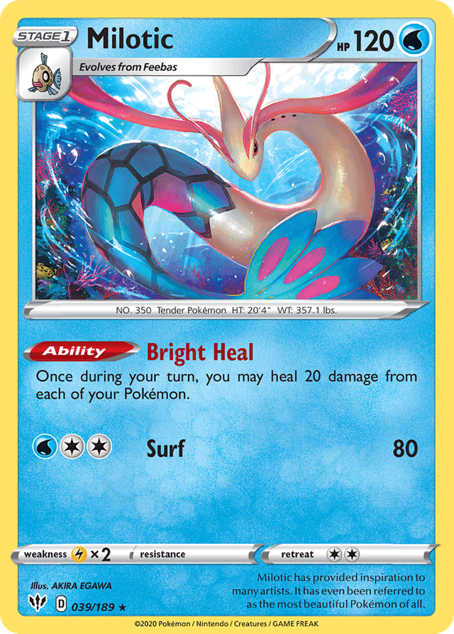 Milotic SWSH3-39