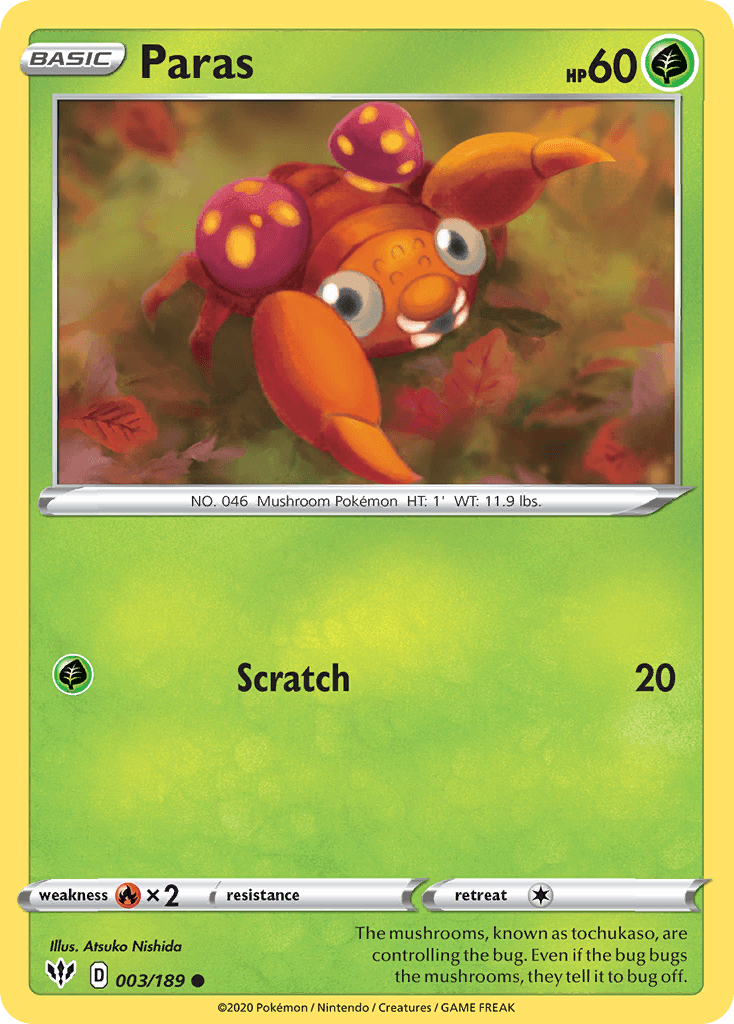 Paras SWSH3-3