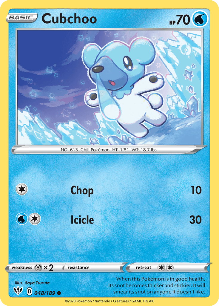 Cubchoo SWSH3-48