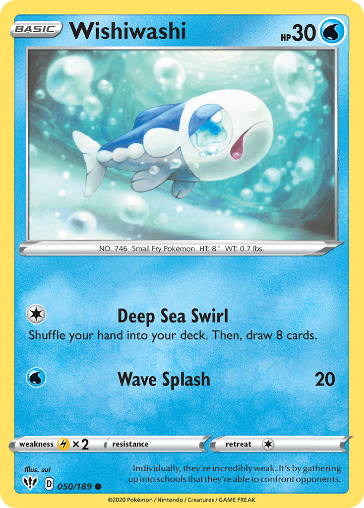 Wishiwashi SWSH3-50