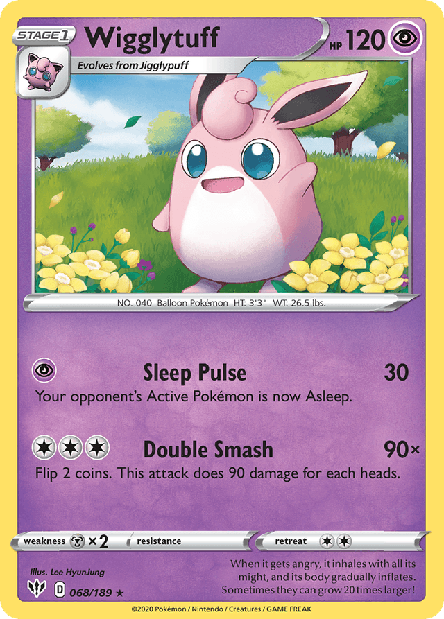 Wigglytuff SWSH3-68