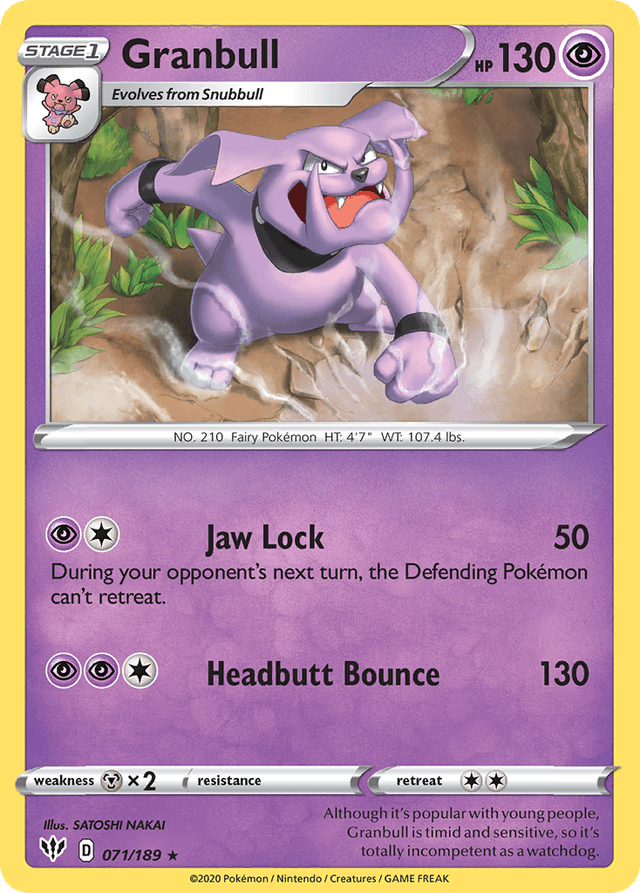 Granbull SWSH3-71