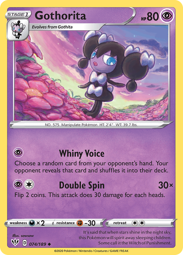 Gothorita SWSH3-74