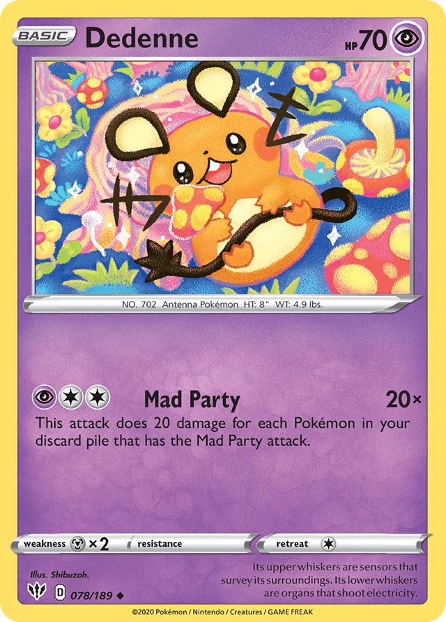 Dedenne SWSH3-78