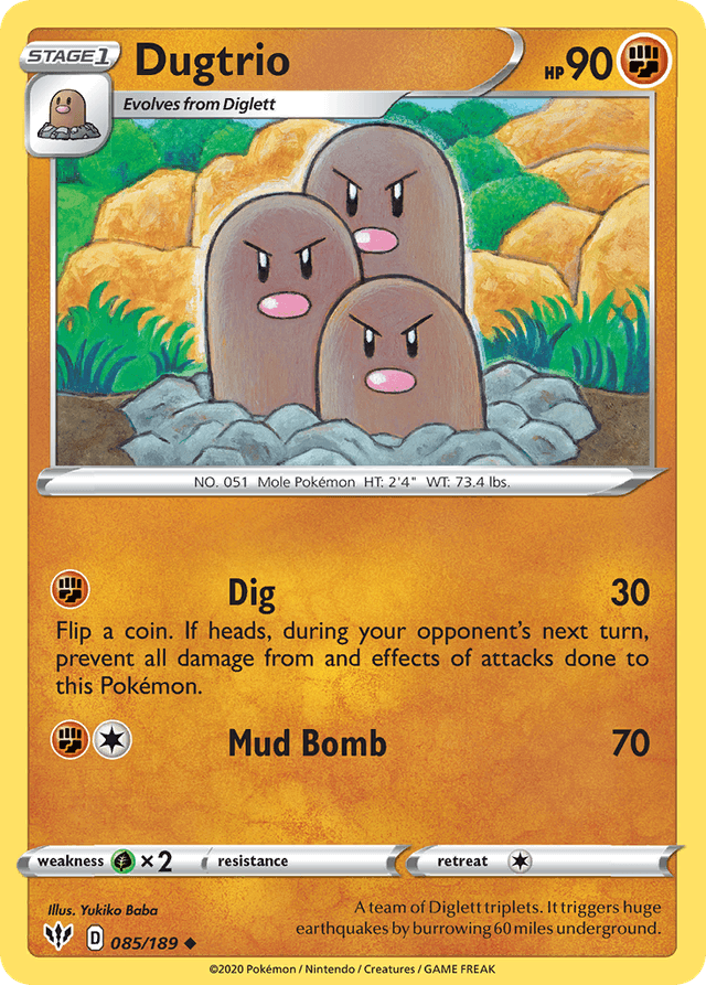 Dugtrio SWSH3-85