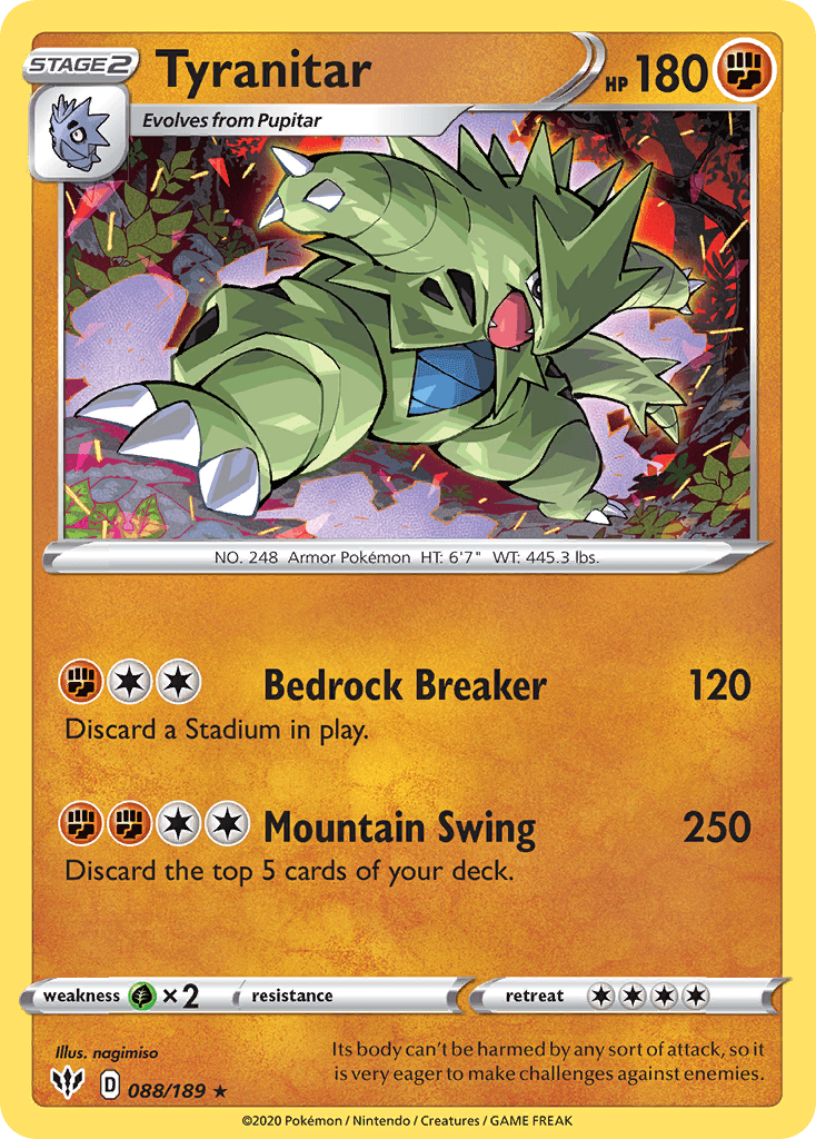 Tyranitar SWSH3-88