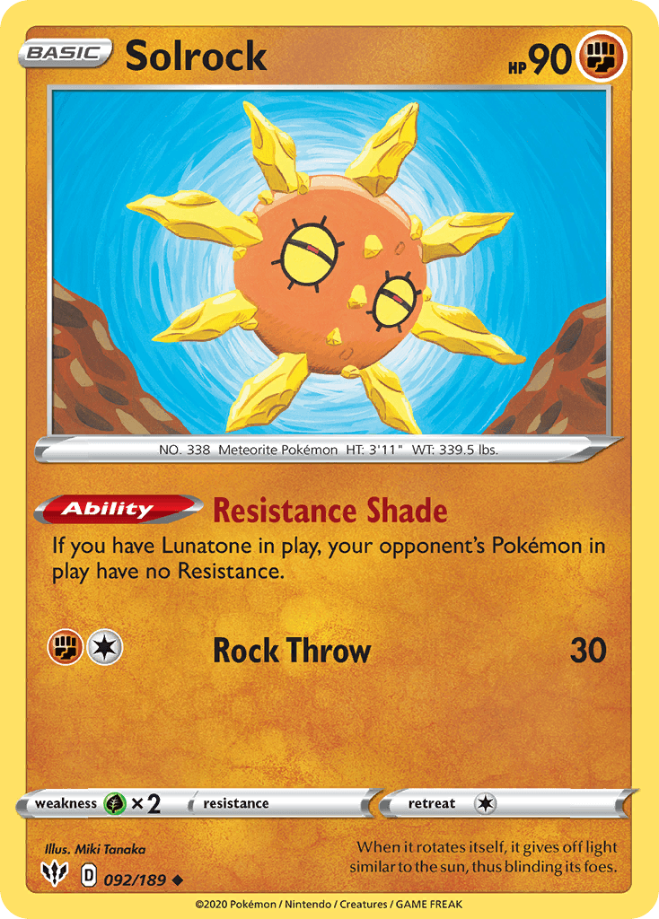 Solrock SWSH3-92
