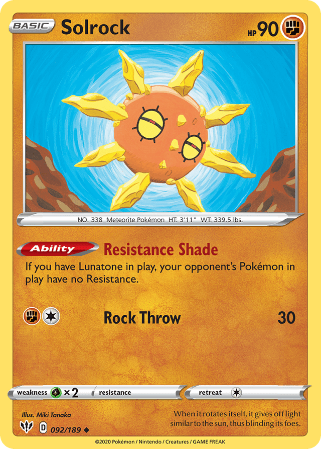 Solrock SWSH3-92
