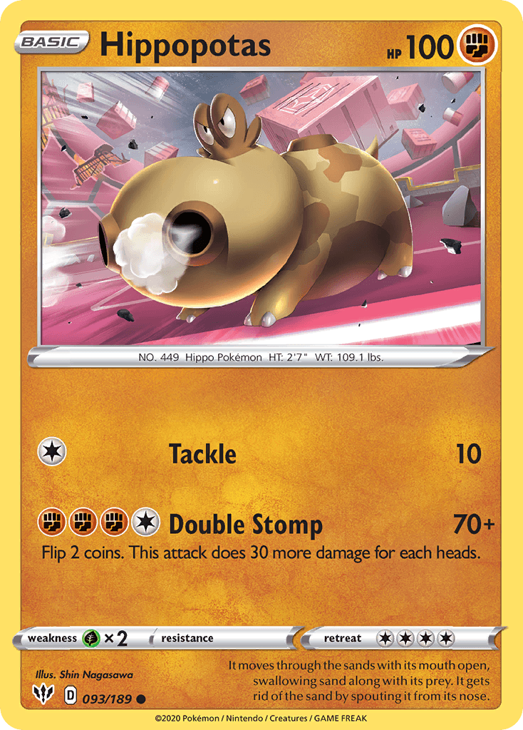 Hippopotas SWSH3-93