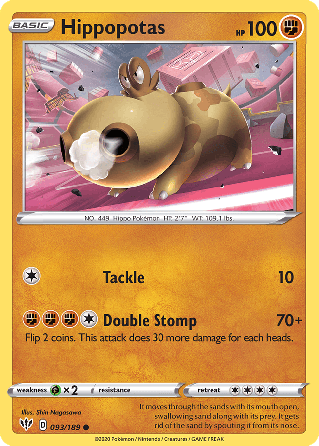 Hippopotas SWSH3-93