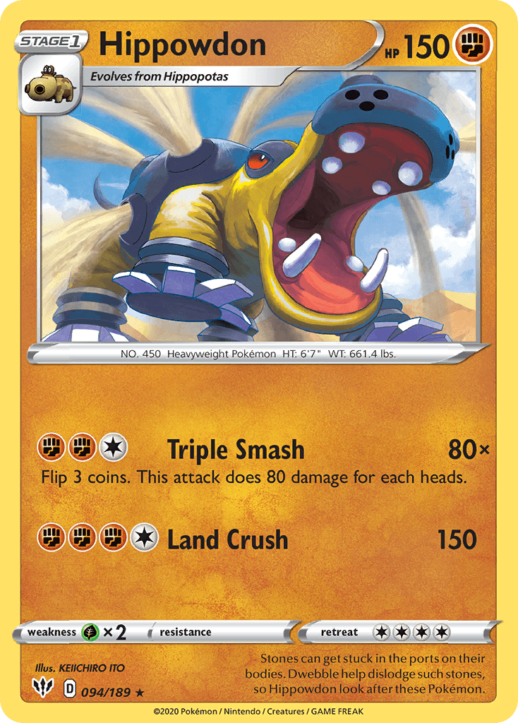 Hippowdon SWSH3-94
