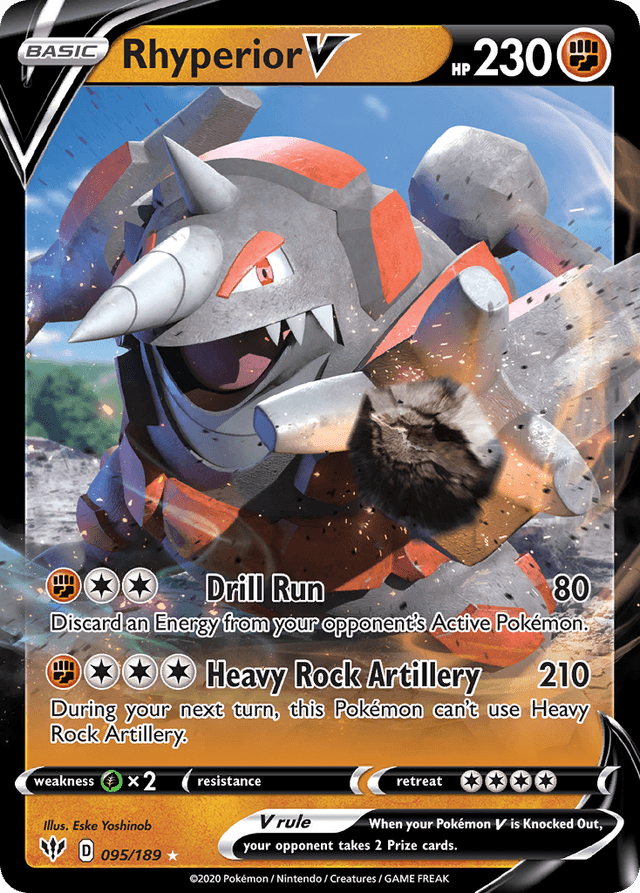 Rhyperior V SWSH3-95