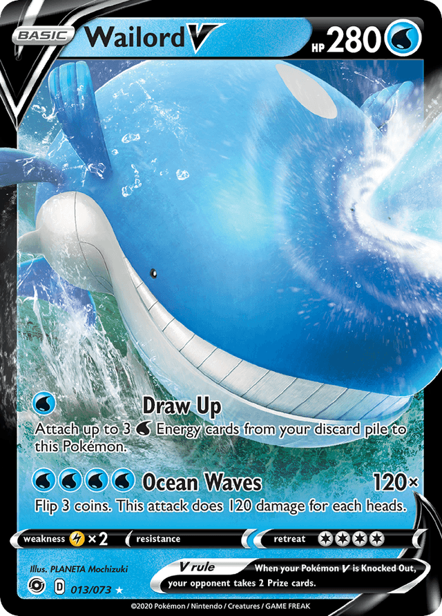 Wailord V SWSH35-13