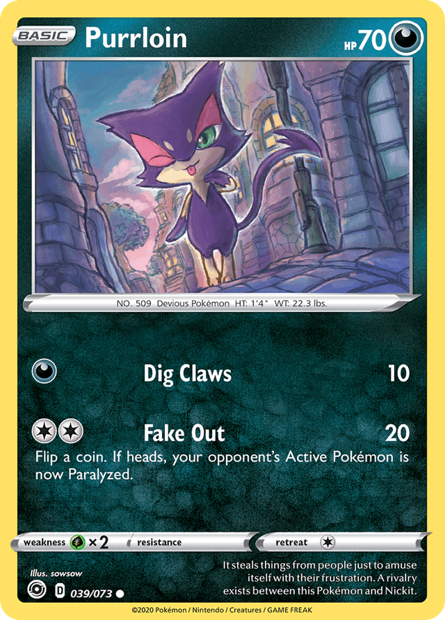 Purrloin SWSH35-39