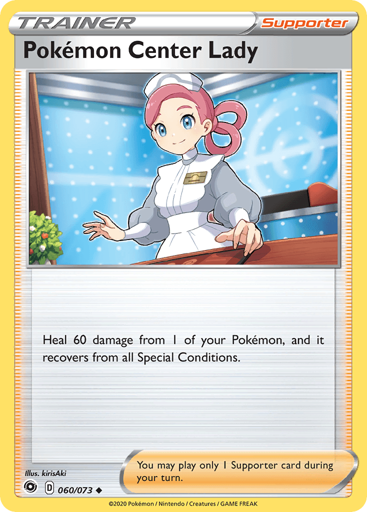 Pokémon Center Lady SWSH35-60
