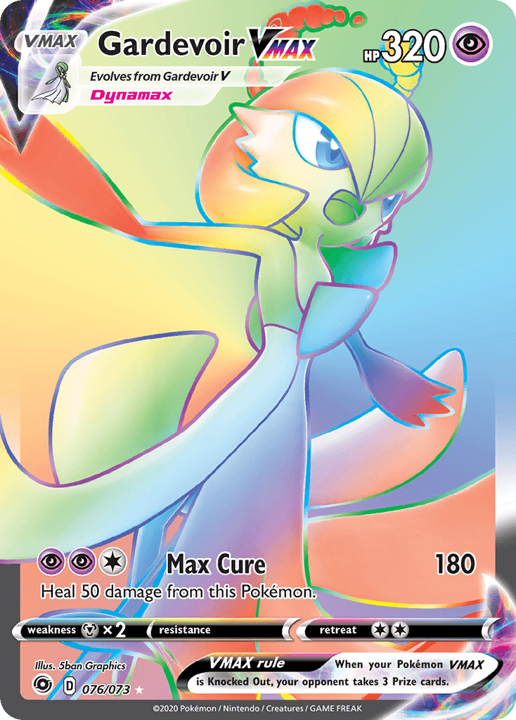 Gardevoir VMAX SWSH35-76
