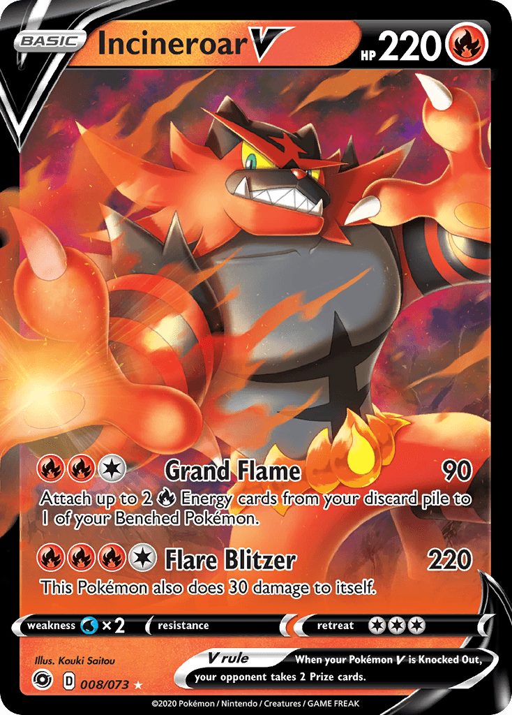 Incineroar V SWSH35-8