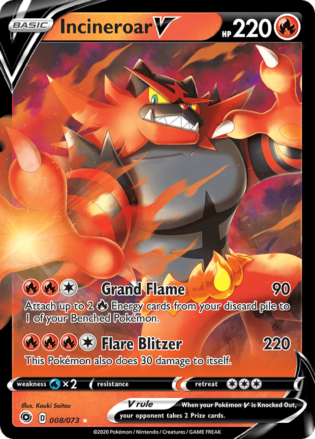 Incineroar V SWSH35-8