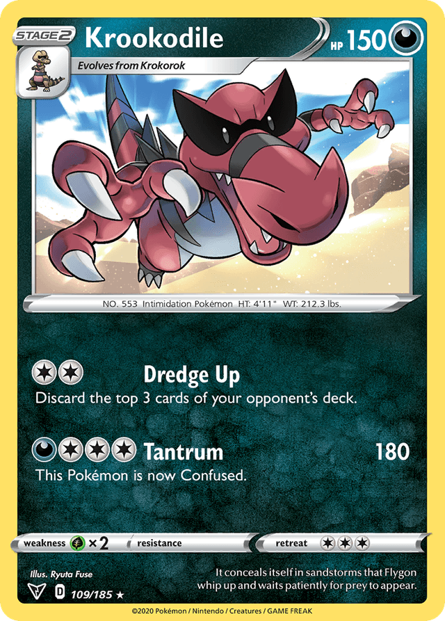 Krookodile SWSH4-109