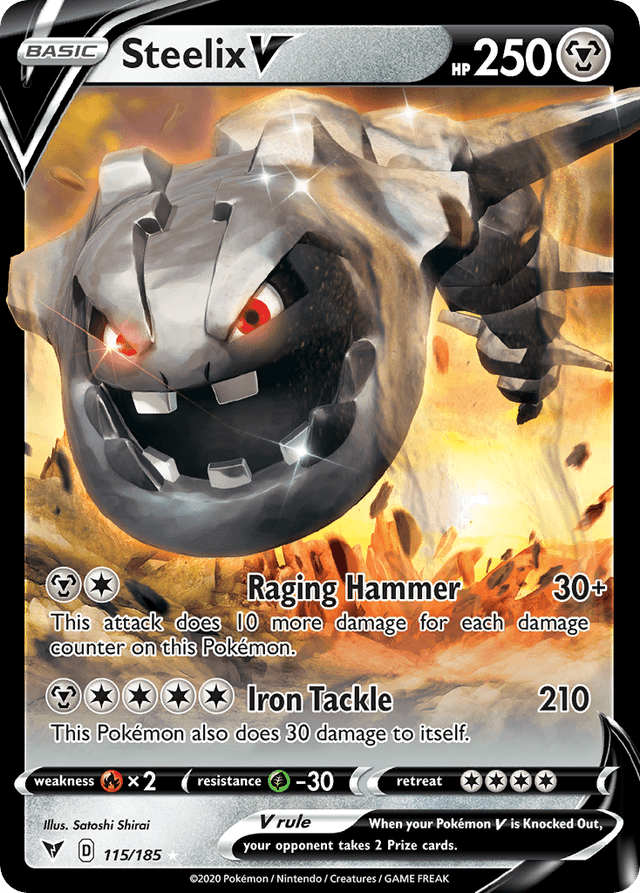 Steelix V SWSH4-115
