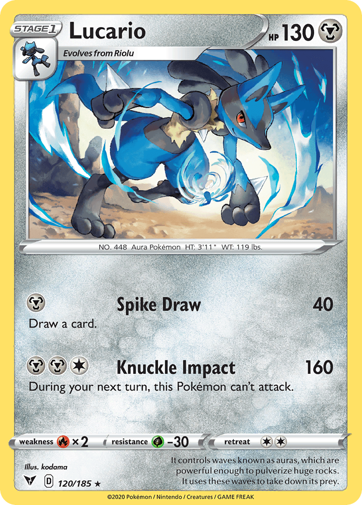 Lucario SWSH4-120