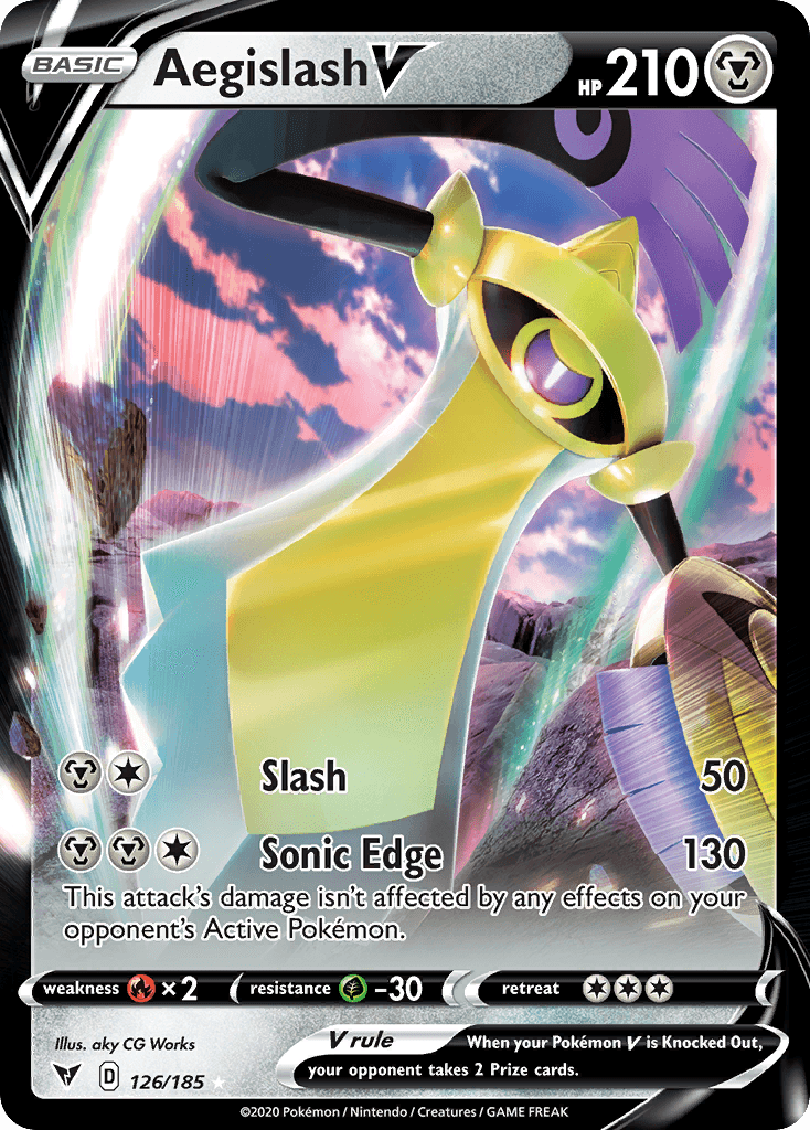 Aegislash V SWSH4-126
