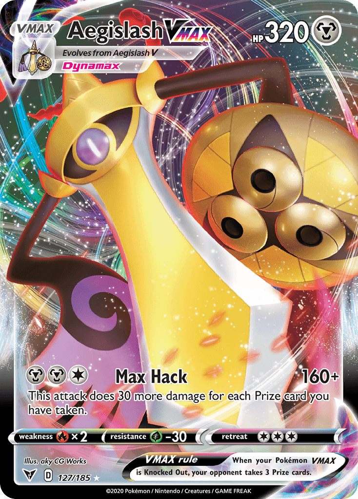 Aegislash VMAX SWSH4-127
