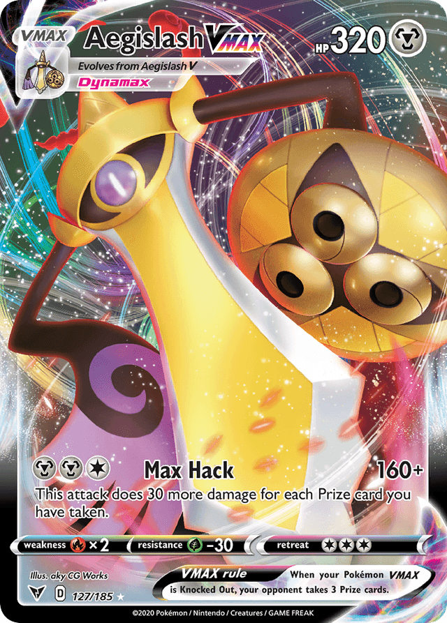 Aegislash VMAX SWSH4-127