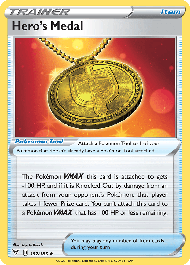 Hero's Medal SWSH4-152