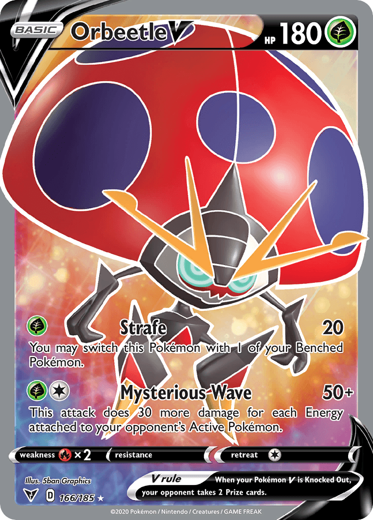 Orbeetle V SWSH4-166