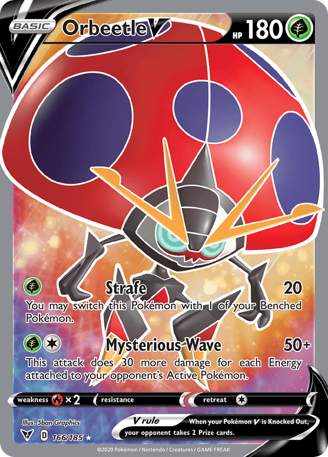 Orbeetle V SWSH4-166
