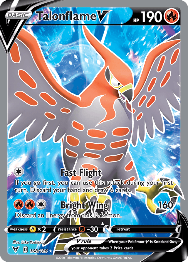 Talonflame V SWSH4-168