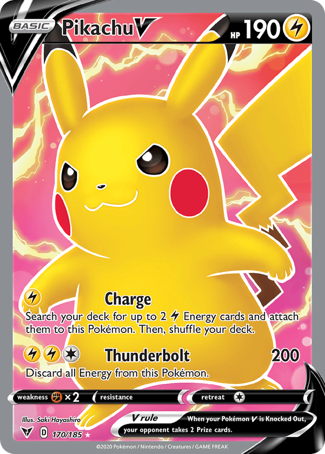 Pikachu V SWSH4-170