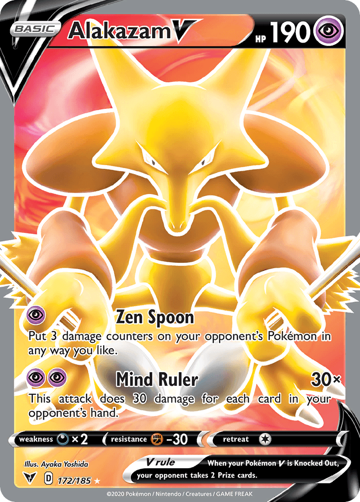 Alakazam V SWSH4-172