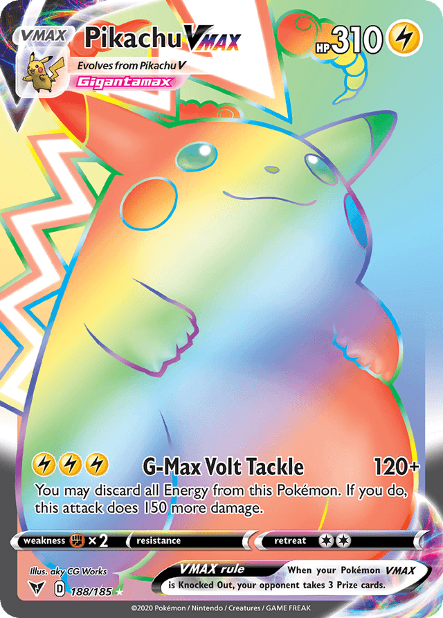 Pikachu VMAX SWSH4-188
