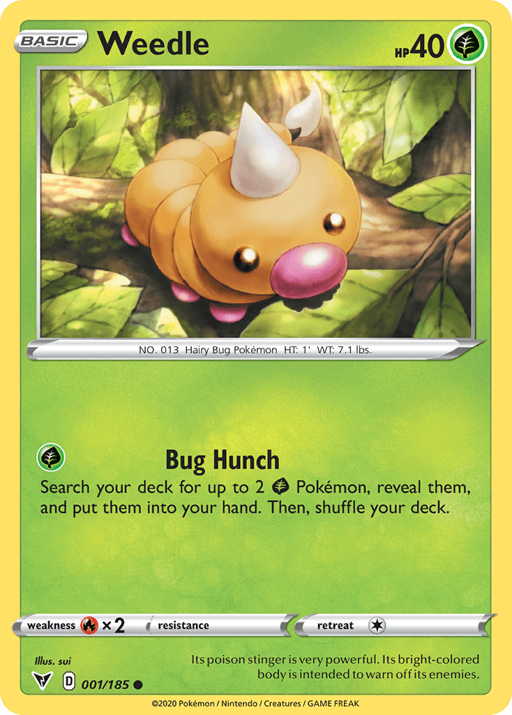 Weedle SWSH4-1