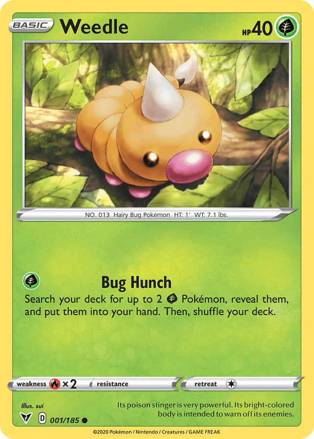 Weedle SWSH4-1