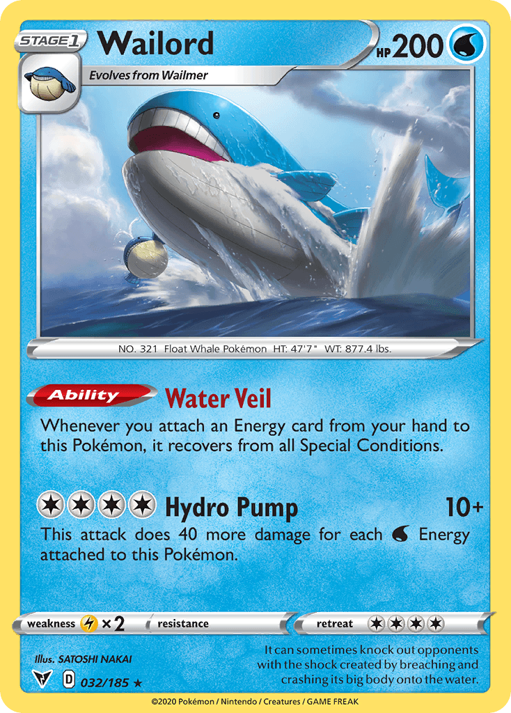 Wailord SWSH4-32