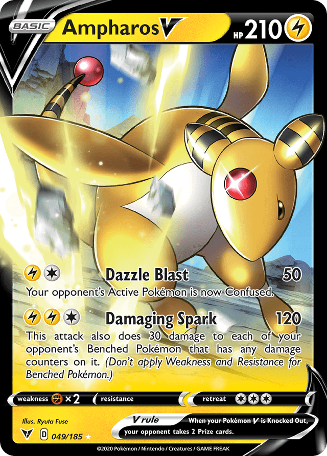 Ampharos V SWSH4-49