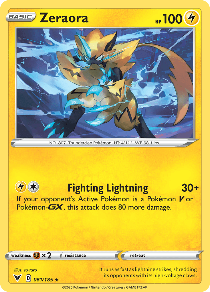 Zeraora SWSH4-61