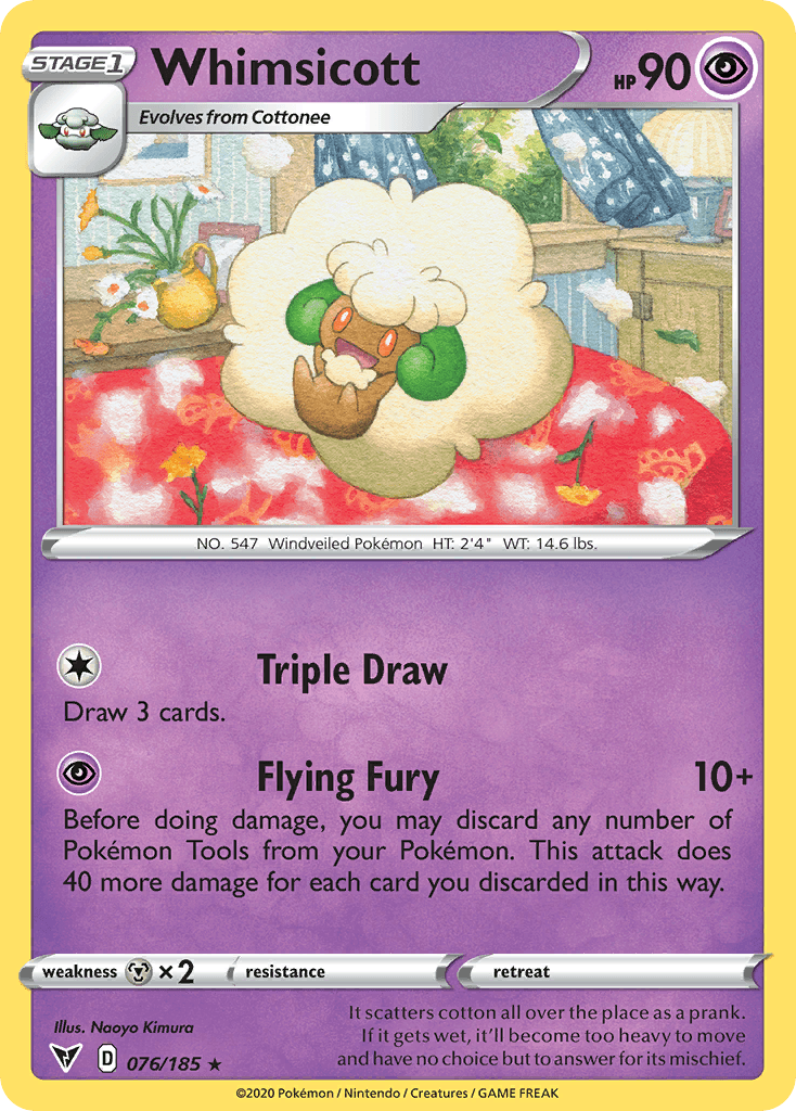 Whimsicott SWSH4-76