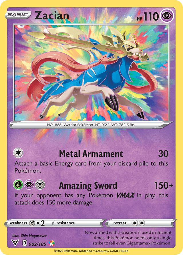 Zacian SWSH4-82