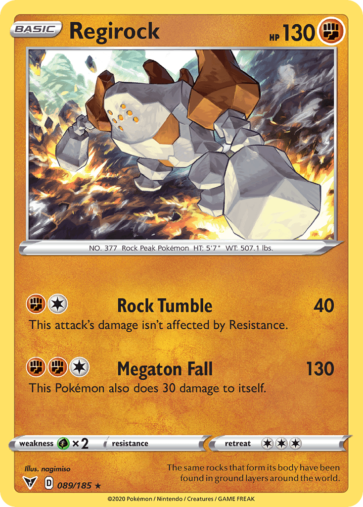 Regirock SWSH4-89