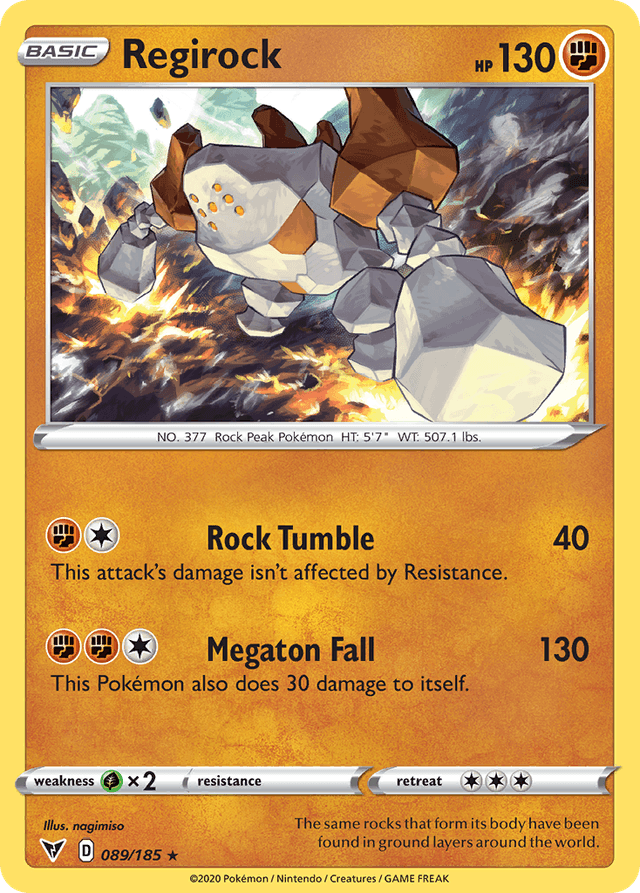 Regirock SWSH4-89